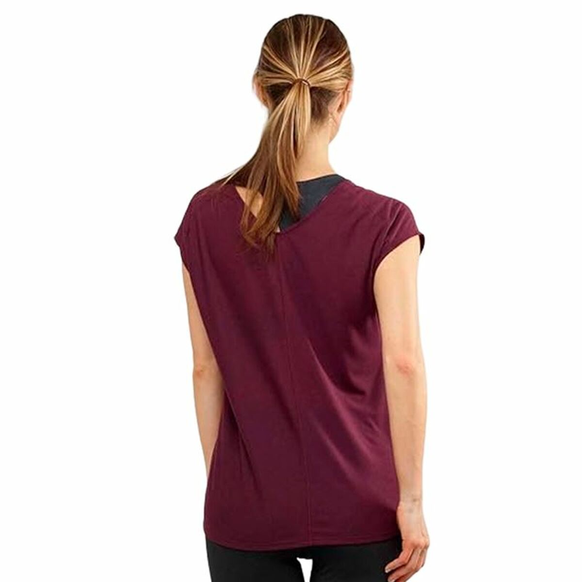 Women’s Short Sleeve T-Shirt Ditchil Brown-2