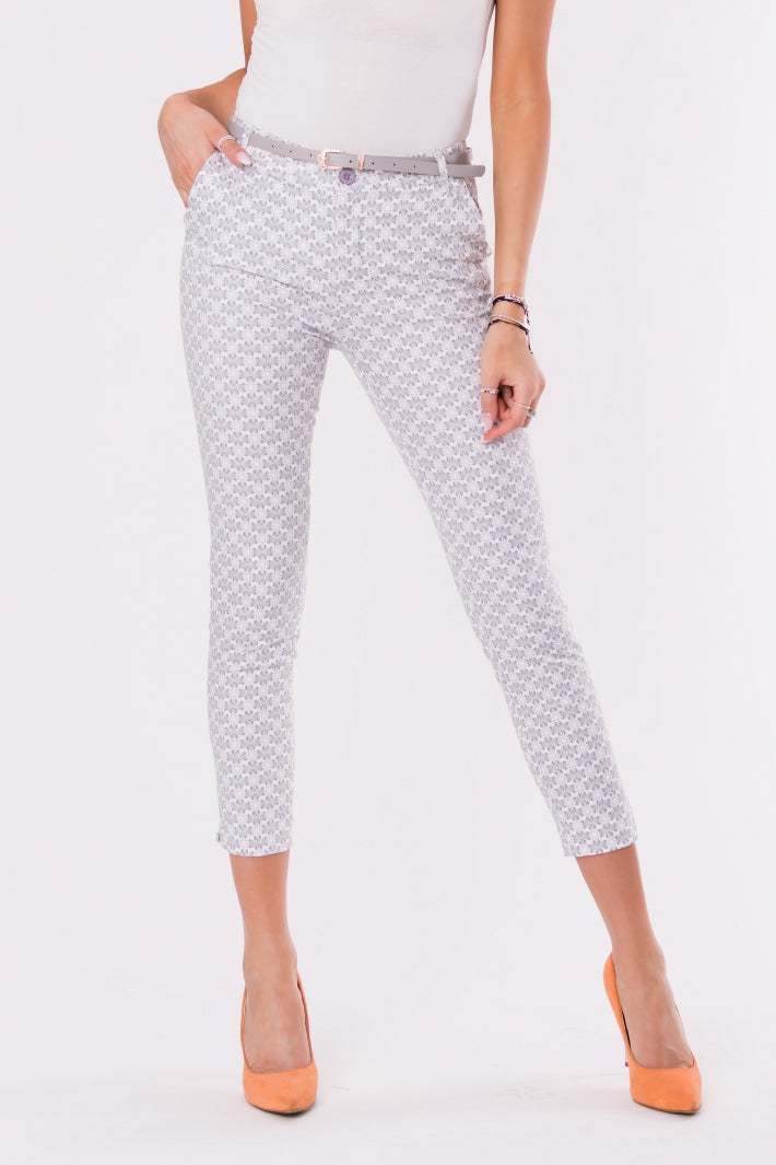 TROUSERS+BELT -GREY 48012-1-1