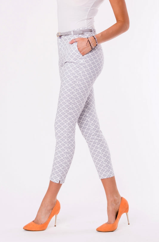TROUSERS+BELT -GREY 48012-1-0